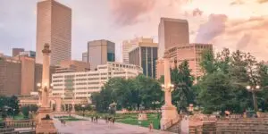 Civic Center Park in Denver